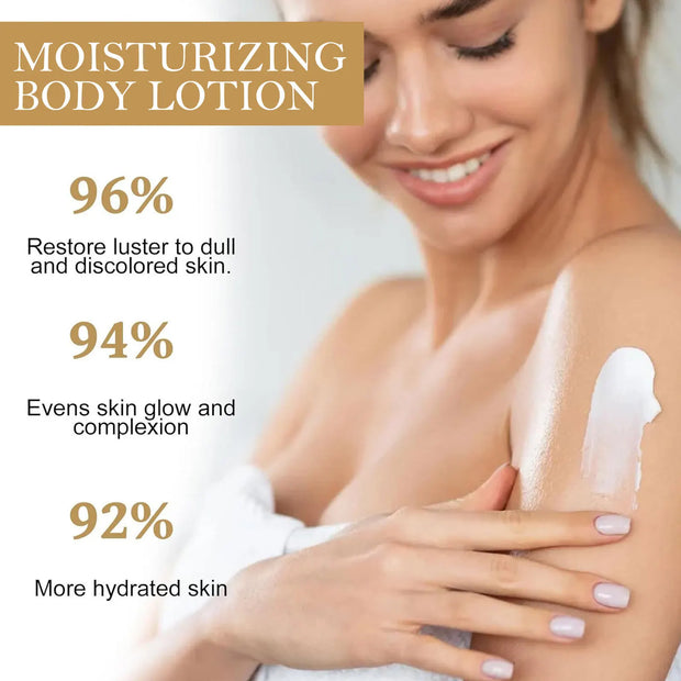 West&Month 100ml Moisturizing Body Lotion Brighten Repair Chicken Skin Dry Skin Shrink Pore Improve Dullness Smooth Body Cream