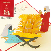 Top Quality New 3D Christmas Greeting Card Creative Pop Up Hand-Made Cards Colorful Christmas Holiday Thanksgiving New Year Card