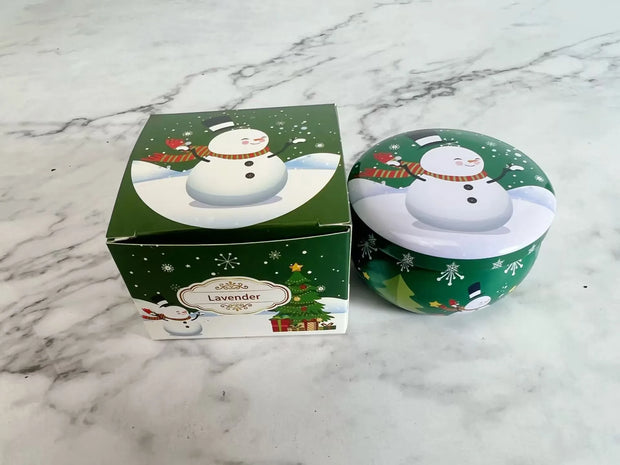 2.2 Oz Scented Candles Gift,Christmas Aromatherapy Candle Set with Gifts, Home Aromatherapy, Birthday Candles Burning for a Long