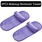 2/5/10Pcs Make-up Remover Towel Makeup Microfibre Cloth Pads Reusable Women Face Cleaning Towels Skincare Beauty Tool