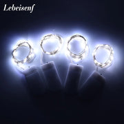 Mini LED String light 2M Silver Wire Fairy Lights for Garland Home Christmas Wedding Party Decoration Powered by CR2032 Battery
