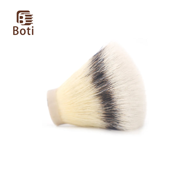 Boti Brush-Handmade The Newest 3 Color Synthetic Hair Knot Fan Shape Shaving Product Men's Daily Cleaning Beard Brush Tool