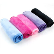 2/5/10Pcs Make-up Remover Towel Makeup Microfibre Cloth Pads Reusable Women Face Cleaning Towels Skincare Beauty Tool