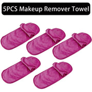2/5/10Pcs Make-up Remover Towel Makeup Microfibre Cloth Pads Reusable Women Face Cleaning Towels Skincare Beauty Tool