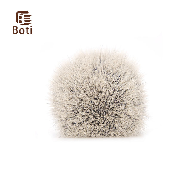 Boti Brush-Handmade The Newest 3 Color Synthetic Hair Knot Fan Shape Shaving Product Men's Daily Cleaning Beard Brush Tool
