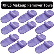 2/5/10Pcs Make-up Remover Towel Makeup Microfibre Cloth Pads Reusable Women Face Cleaning Towels Skincare Beauty Tool