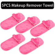 2/5/10Pcs Make-up Remover Towel Makeup Microfibre Cloth Pads Reusable Women Face Cleaning Towels Skincare Beauty Tool
