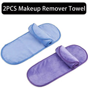 2/5/10Pcs Make-up Remover Towel Makeup Microfibre Cloth Pads Reusable Women Face Cleaning Towels Skincare Beauty Tool