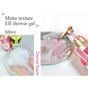 AILKE peach Shower gel women body wash care best Moisturizing Exfoliating  brightening Scrub fragrant Shampoo bath foam female