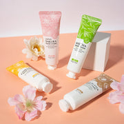 4pcs Deep Moisturizing Refreshing Hand Cream Sakura Matcha Shea Butter Chamomile Gentle Soften Keratin Improve Dry Body Lotion