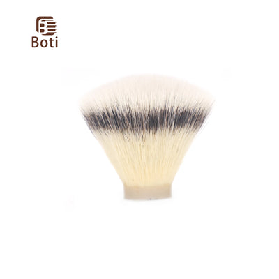 Boti Brush-Handmade The Newest 3 Color Synthetic Hair Knot Fan Shape Shaving Product Men's Daily Cleaning Beard Brush Tool