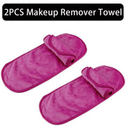 2/5/10Pcs Make-up Remover Towel Makeup Microfibre Cloth Pads Reusable Women Face Cleaning Towels Skincare Beauty Tool
