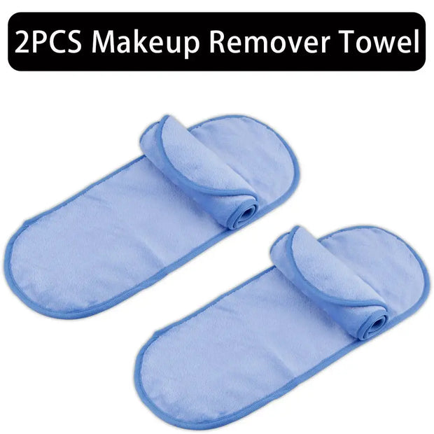 2/5/10Pcs Make-up Remover Towel Makeup Microfibre Cloth Pads Reusable Women Face Cleaning Towels Skincare Beauty Tool