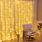Christmas Lights Curtain Garland Merry Christmas Decorations For Home Christmas Ornaments Xmas Gifts Navidad 2021 New Year Decor