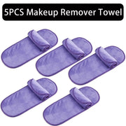 2/5/10Pcs Make-up Remover Towel Makeup Microfibre Cloth Pads Reusable Women Face Cleaning Towels Skincare Beauty Tool