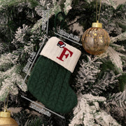 Christmas Stockings Hanging Pendant Christmas Stocks Gift Decoration Alphabet Letter Sock 2026 New Year Decorative Knitting Sock