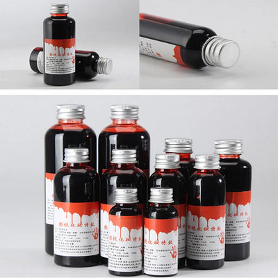 30-100ml Blood Whole Cosplay Prank Props Makeup Person Plasma Fake 1 Bottles Halloween Emulation Fake Props Makeup Blood  2025