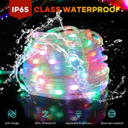 Intelligent Christmas Tree Sprite String Light 40M RGB IC Bluetooth DIY LED Waterproof String Light USB Christmas Light
