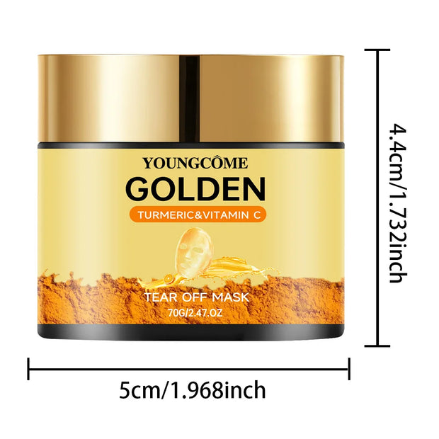 Gold Face Mask Beauty Facemask Skin Remove France Golden Collagen Facial Moisturizing Masks 24K Remove Blackhead Face Care40/70g