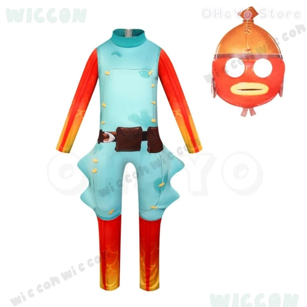 Game Skin Outfit Fortnitte Cosplay Fishstick Omega Jumpsuit Black Knight Costume Carnival Adults Kids Halloween Roleplay