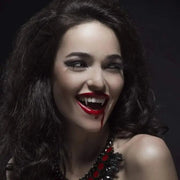 Halloween Fake Teeth Cosplay Vampire Fangs Retractable Teeth Dress Costume Tooth Gift Party Decoration Vampire Dracula Teeth