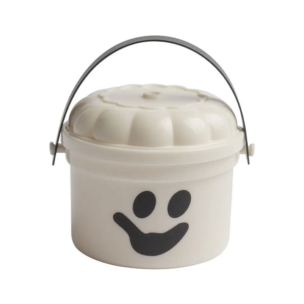 Mini Halloween Nostalgia Bucket Mini Halloween Candy Jar Basket Pumpkin Bucket Little Halloween Candy Bucket, wholesale