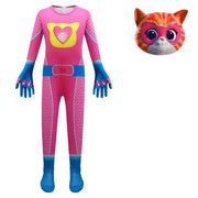 Cosplay Anime Halloween Kids Costume Game Boss Fish Tiger Jumpsuit Boy Christmas Birthday Party Fancy Carnival Costumes Ske 72th