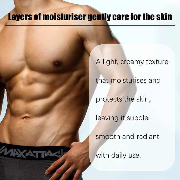 New Dry body lotion for men Moisturizing Face Cream with Hyaluronic Acid Skin Care for Men Collagen Moisturizer Cream 60g