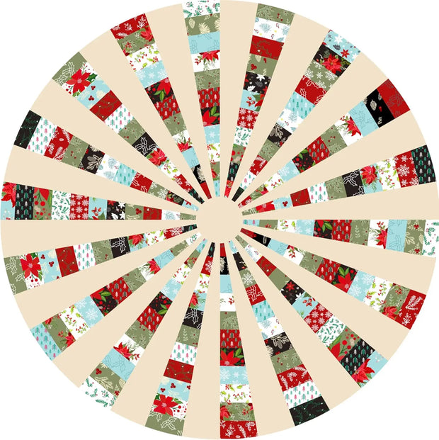 Forest Wreath Christmas Tree Skirt 36" Fall Tree Skirt Mushroom Fox Rabbit Deer Tree Mat for Thanksgiving Christmas