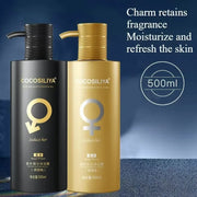 500ML Pheromone Shower Gel,Deep Cleaning Glamour Lure Bath Lotion with Charming Seductive Fragrance,For Man to Attract Woman