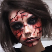 Halloween Plasma Spray Create Realistic Blood Effects Horror Fake Blood Spray Halloween Cosplay Makeup Washable Eye Blood Drops