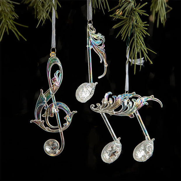 Transparent Christmas Hanging Decoration Snowflake Candy Star Crown Christmas Tree Ornament Acrylic Shopwindow