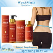 Magic Luxury Body Oil Deeply Moisturizing Dry Skin Tightening Firming Chest Thighs Rejuvenating Repairing Soften Nourishing Oil