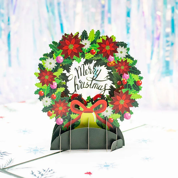 3D Pop UP Santa Cards Marry Christmas Greeting Cards Party Invitations Gifts New Year Greeting Card Anniversary Gifts Postcard