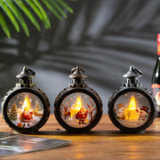 Christmas decorations retro night lights luminous gifts window ornaments desktop layout props atmosphere pendant desk decoration