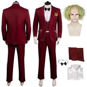 Beetle Cosplay Lydia Fantasia Costume Disguise For Men Women Adult Wedding Uniform Jacket Pants Halloween Carnival Party Suit