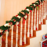 Christmas Garland Decoration,Artificial Pine Garland Decor for Outdoor Indoor Green Greenery Fireplaces Holiday Party Decoration