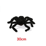 Halloween spider web simulation big black spider decoration bar scene layout props party decoration lawn scenery home decoration