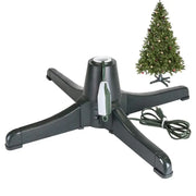 Rotating Christmas Tree Stand Artificial Christmas Tree Metal Ornament Holder Heavy Duty Stable Turntable Stand For Xmas Tree