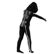 Elastic Halloween Cosplay Costume Separate Headgear Festival Cosplay Clothing Props Carnival Party Dress Up Skull Bodysuits