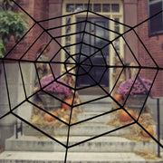 150/250cm Black White Spider Web Giant Stretchy Cobweb For Home Bar Garden Haunted House Horror Props Halloween Party Decoration