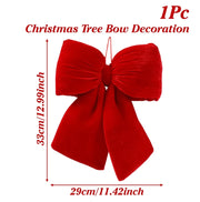 Christmas Tree Bow Decoration Merry Christmas Decoration for Home 2025 Pendant Xmas Ornaments Navidad Natal New Year Gift 2026