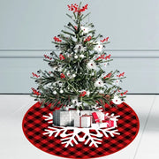 90CM Cartoon Christmas Tree Skirt Crafts Tree Surround Base Set Merry Christmas Decorations for Home Xmas Ornaments Navidad