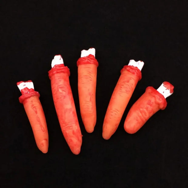 Halloween Decor Horror Props Bloody Broken Finger Eyeball Ear Tricky Toy Fake Body Organs for Haunted House Party Supplies