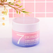 Bioaqua Moisturizing Tone-Up Cream V7 Whitening Face Cream Anti-Aging Brighten Fade Blemishes Day Cream Facial Care Nude Makeup