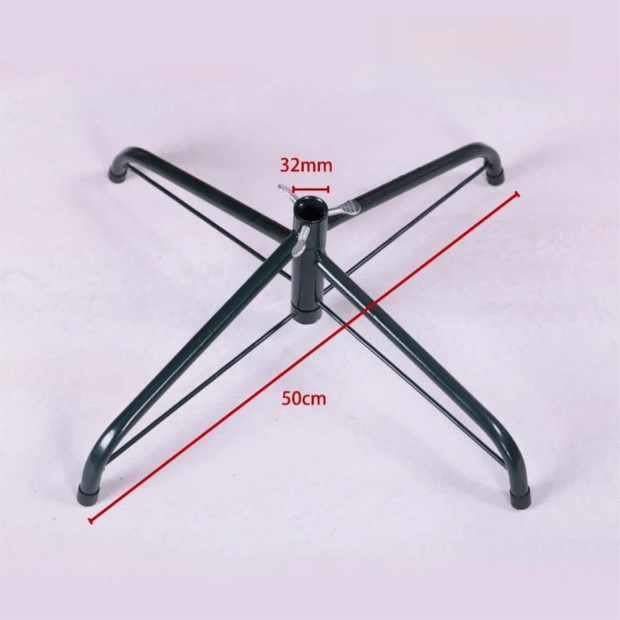 Durable Metal Christmas Tree Stand Base Sturdy Rotating Xmas Tree Holder Christmas Tree Stand Legs Christmas Tree Accessory