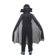 Halloween Fantasy Children's Costumes Ghost Bride Gothic Cosplay Girls Red Vampire Day of The Dead Kids Costumes for Boy Girl