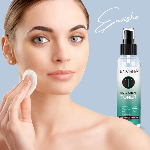 ENVISHA Toner For Face Vitamin C Hydrating Moisturizing Refreshing Facial Water Skin Care Cleaning Shrink Pores Korean Cosmetics