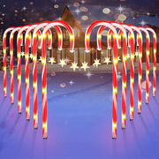 Solar-Powered Candy Cane Christmas Lights, with 8 Modes - Perfect for Lawn, Yard, Garden & Xmas Tree, Christmas Decor