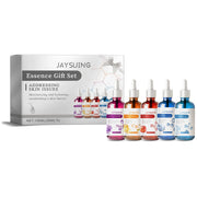 Facial Skin Care Serum Gift Set Moisturizing Nourish Fade Fine Lines Firming Wrinkles Brighten Skin Tone Smooth Face Essence Kit